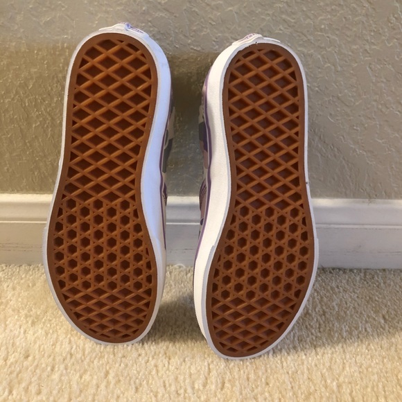 NWOB Pink, purple, gray Camo Vans - Picture 3 of 6